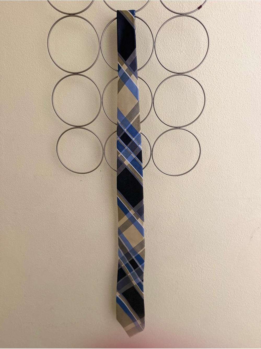 Michael Kors Plaid Silk Tie